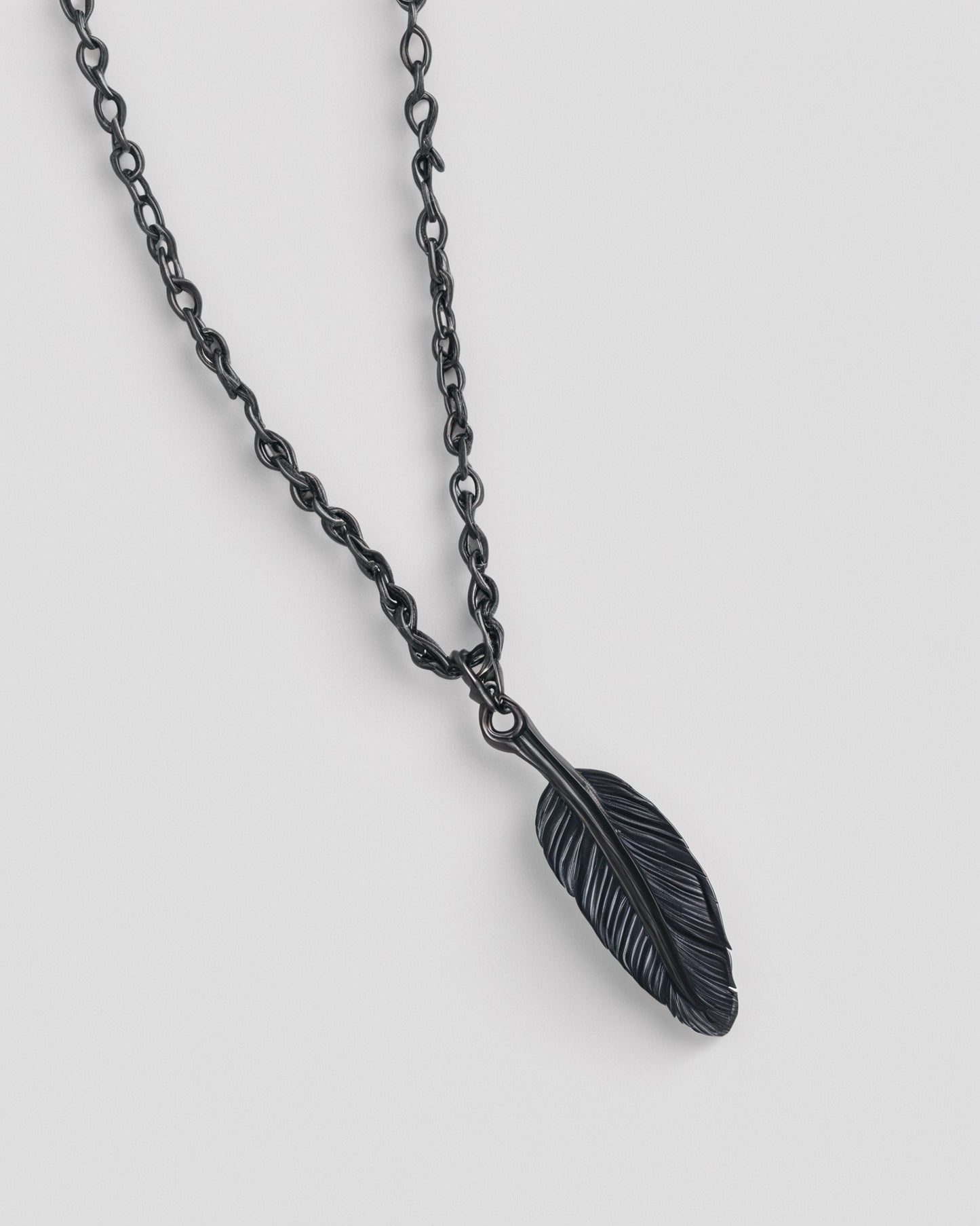 Black Wing - Stainless Steel Necklace