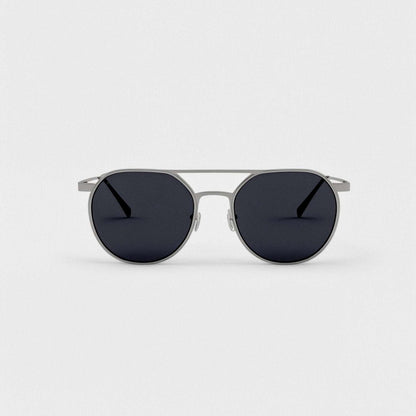 Biker Silver очила за сонце со UV400 заштита - Напред