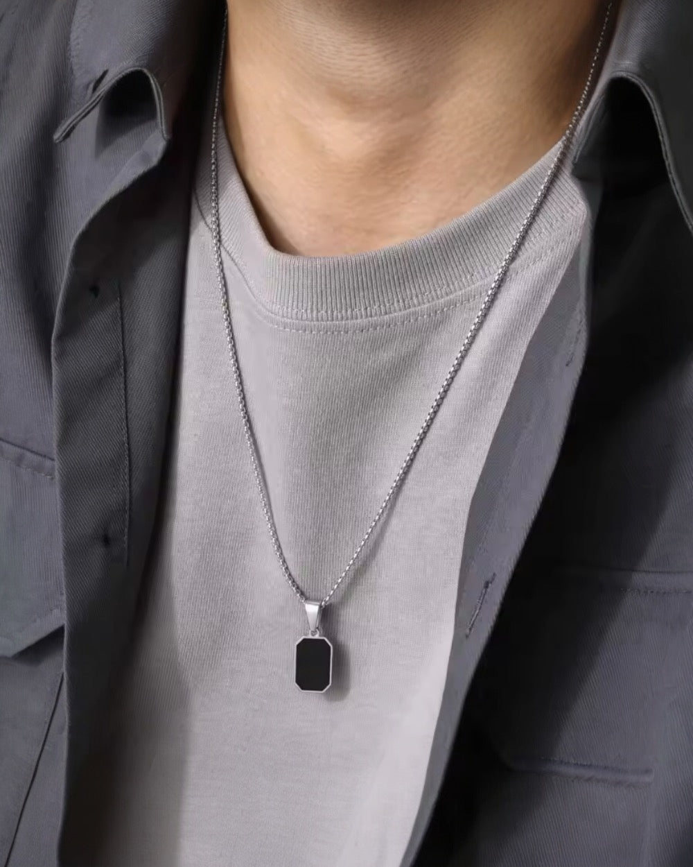 Nightfall - Stainless Steel Necklace