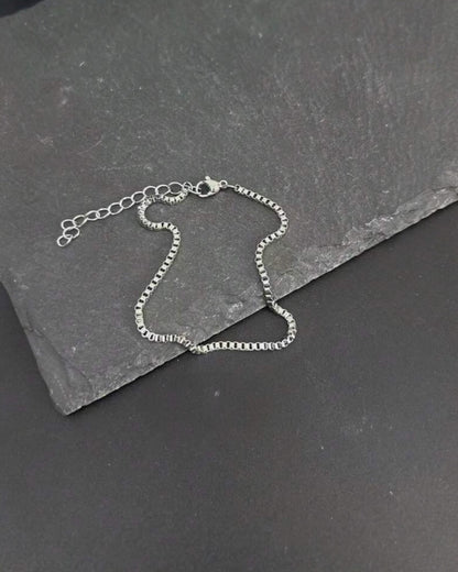 Silver Arc - Stainless Steel Bracelet