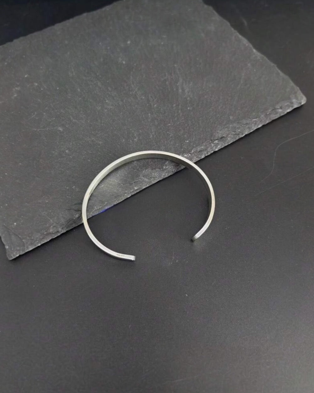 Silver Arc - Stainless Steel Bracelet
