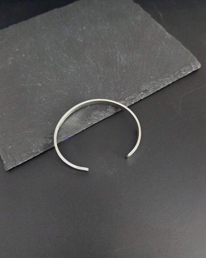 Silver Arc - Stainless Steel Bracelet